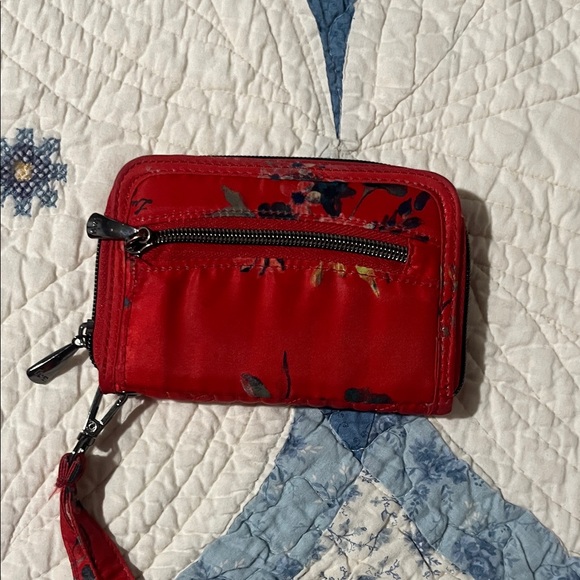 Lug Red Floral Crossbody and Wallet - Picture 10 of 16